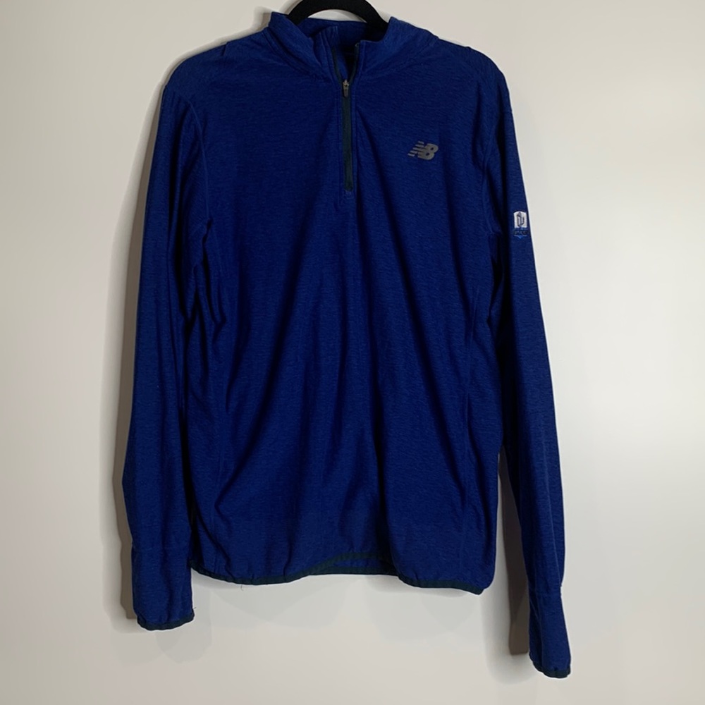 🫶🏽 New Balance 1/4 Zip-up Jacket Large - Picture 3 of 7